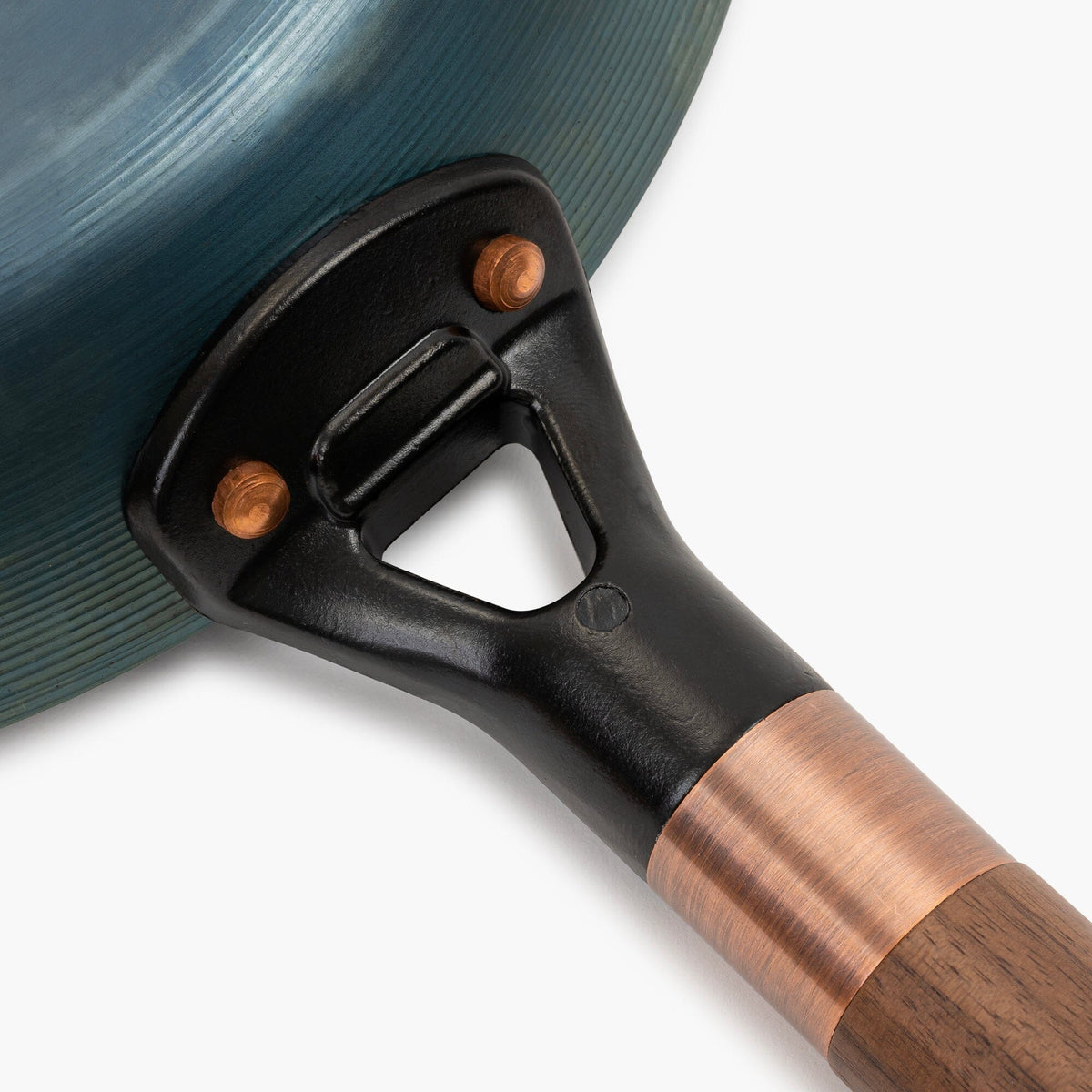 Barebones Blue Carbon Steel Skillet