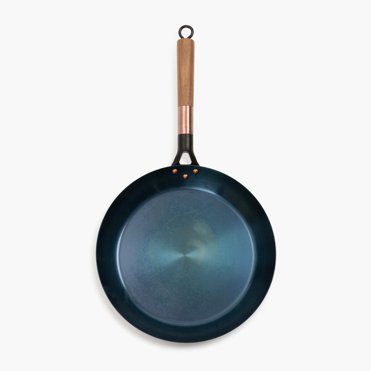 Barebones Blue Carbon Steel Skillet