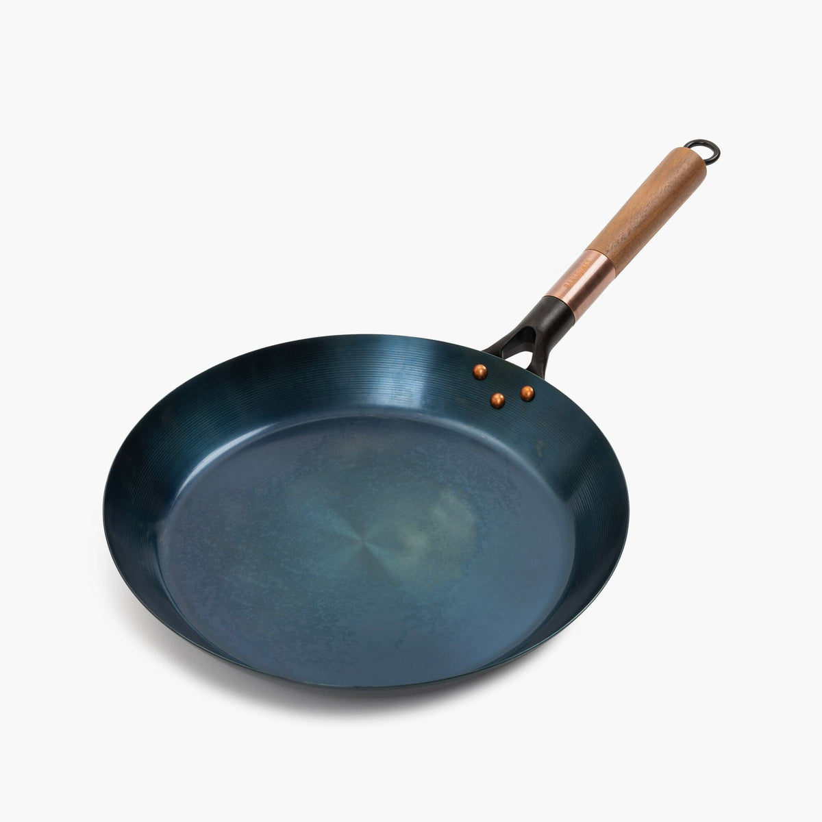 Barebones Blue Carbon Steel Skillet 12 inch