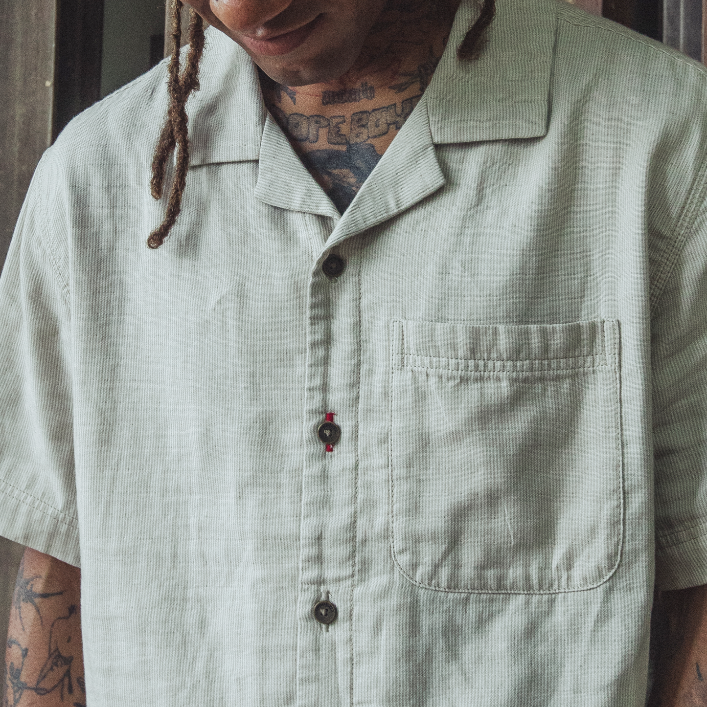 Imperfects Cliffs Camp Collar Shirt