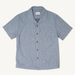Imperfects Cliffs Camp Collar Shirt - Indigo