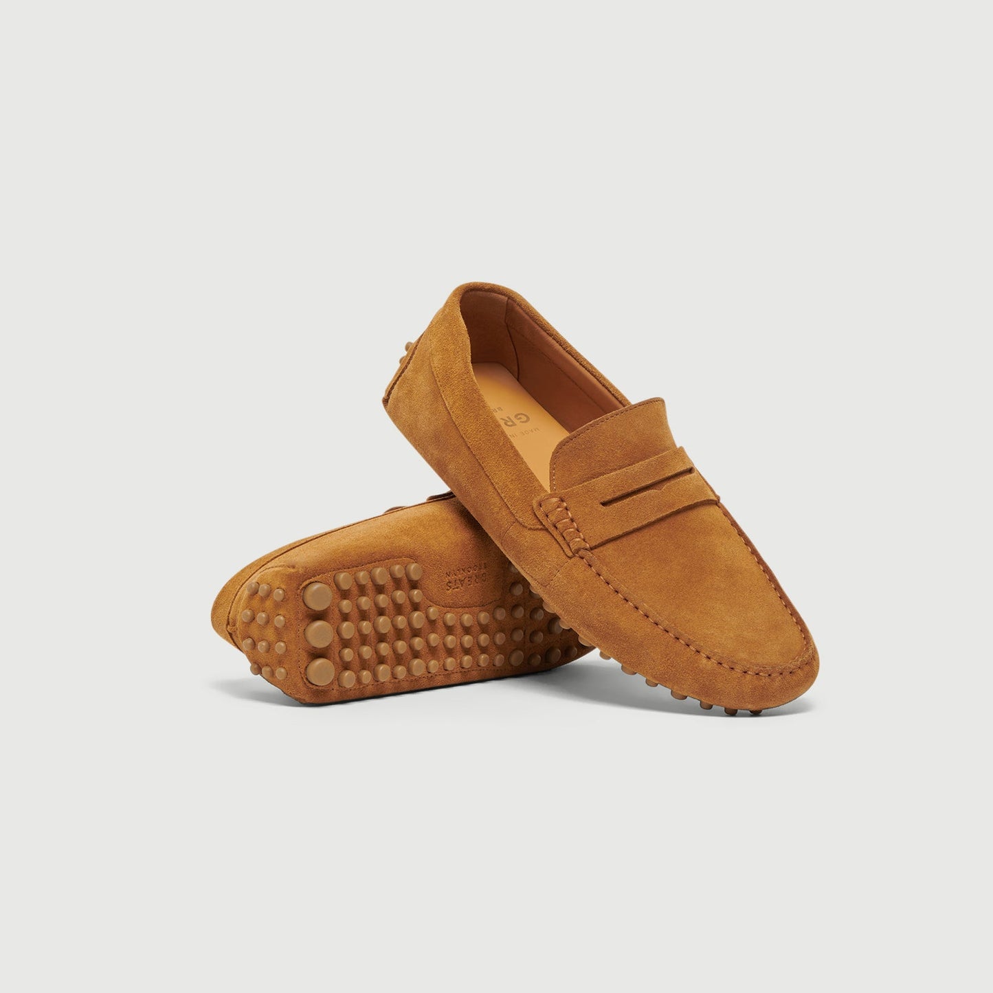 Greats The Corsa Driver Shoes - Cognac