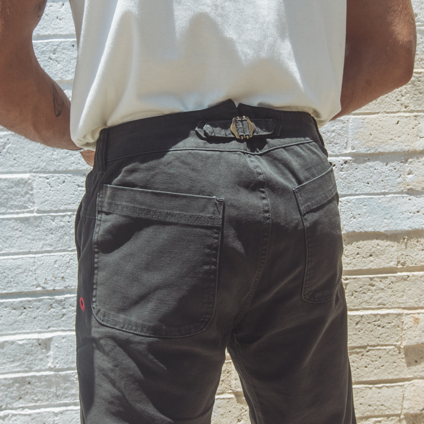 Imperfects Courier Pant OG Fit in Craft Canvas