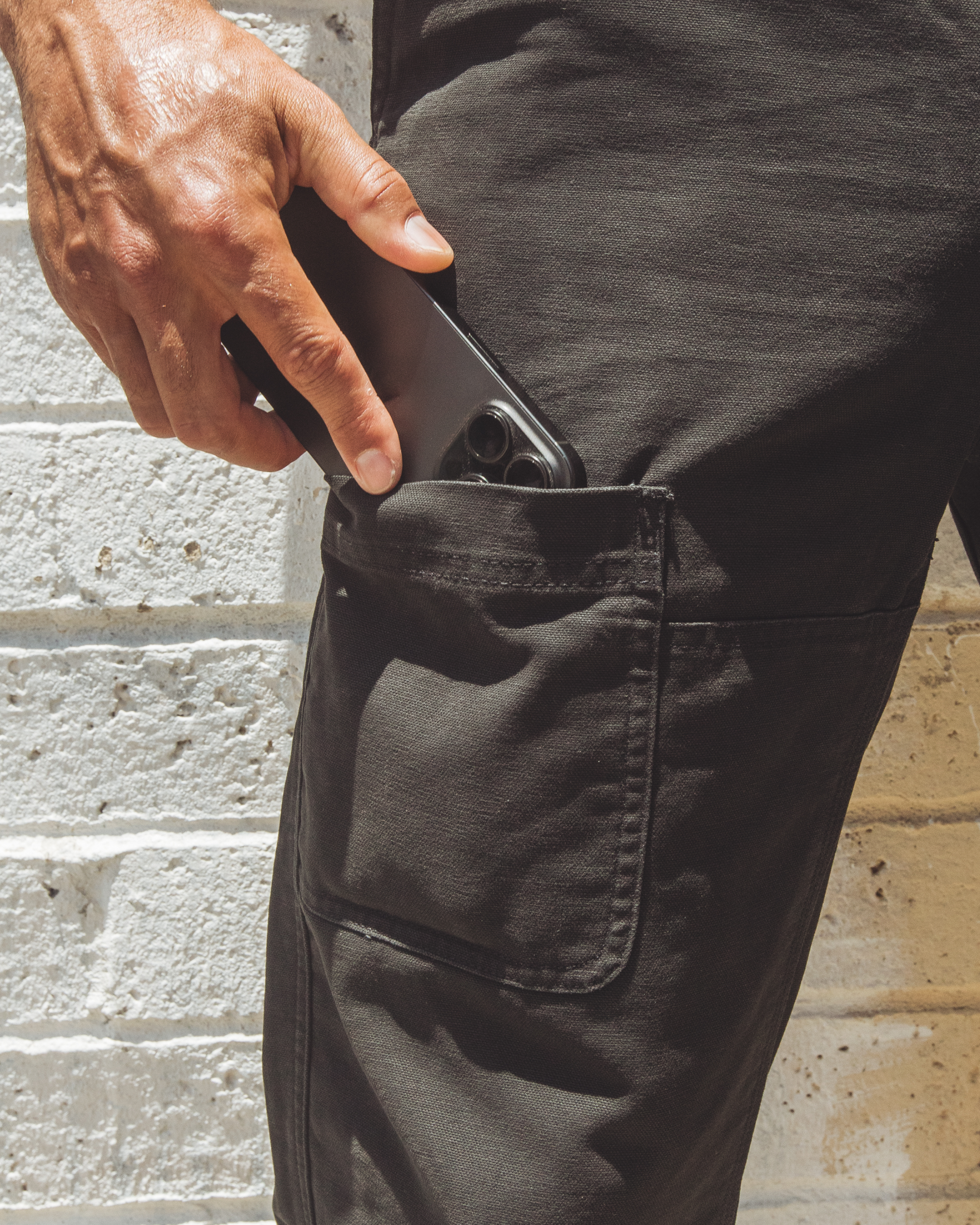 Imperfects Courier Pant OG Fit in Craft Canvas