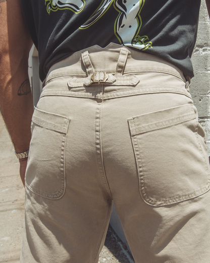 Imperfects Courier Pant Sharp Fit in Craft Canvas