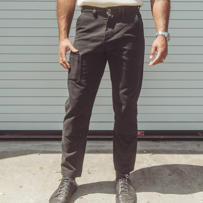Imperfects Courier Pant Sharp Fit in Craft Canvas