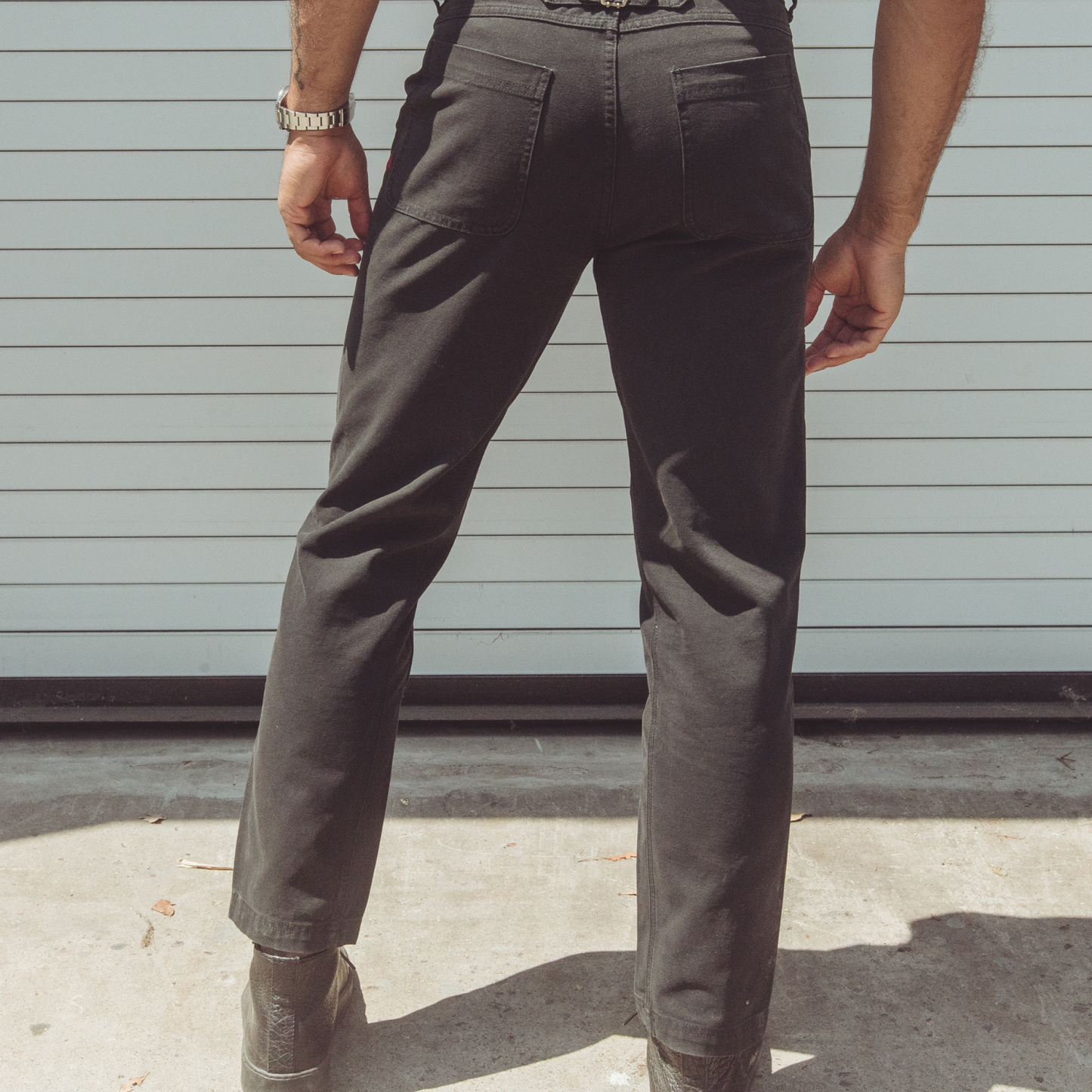 Imperfects Courier Pant Sharp Fit in Craft Canvas
