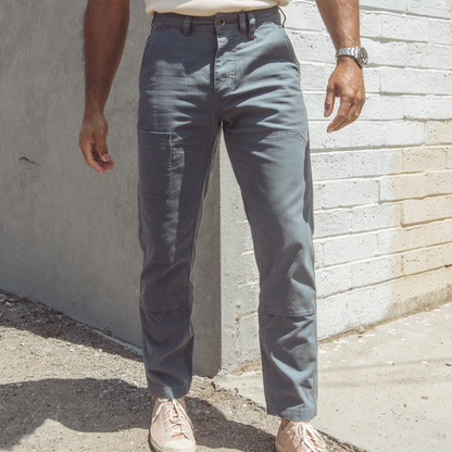 Imperfects Courier Pant Sharp Fit in Craft Canvas