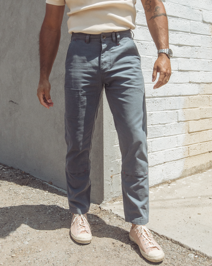 Imperfects Courier Pant Sharp Fit in Craft Canvas