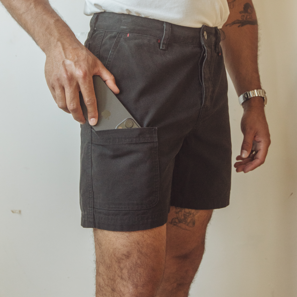 Courier Short in Craft Canvas  {6” Inseam}