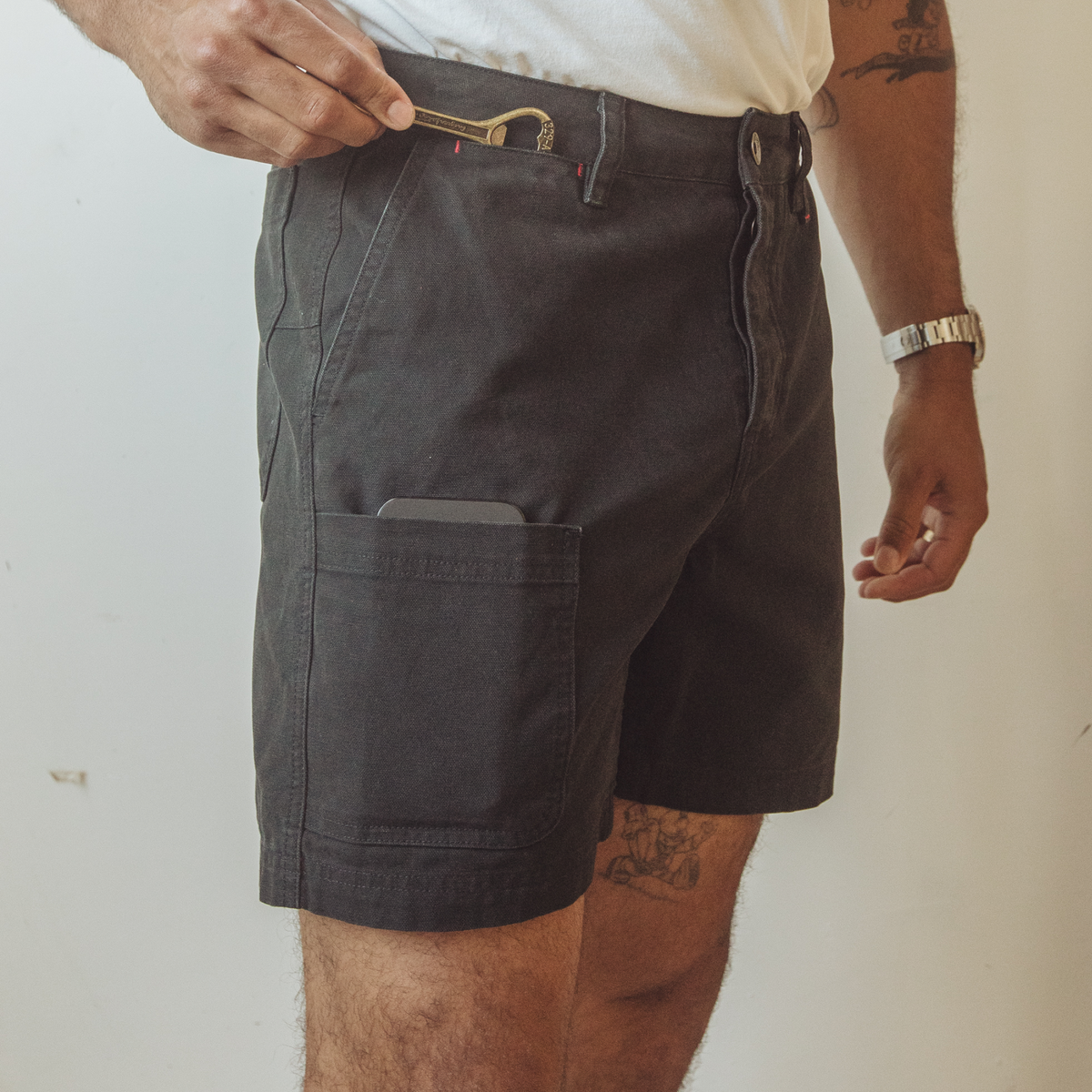 Courier Short in Craft Canvas  {6” Inseam}