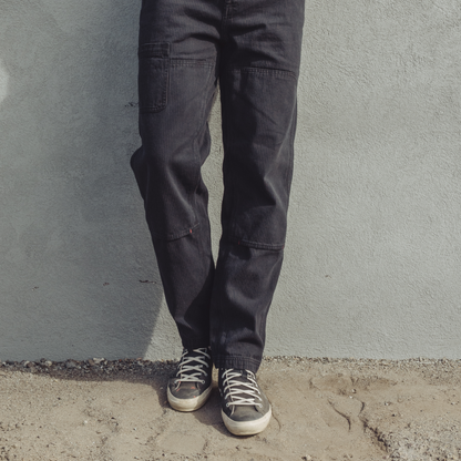 Courier Pant OG Fit in Indigo Hickory Stripe