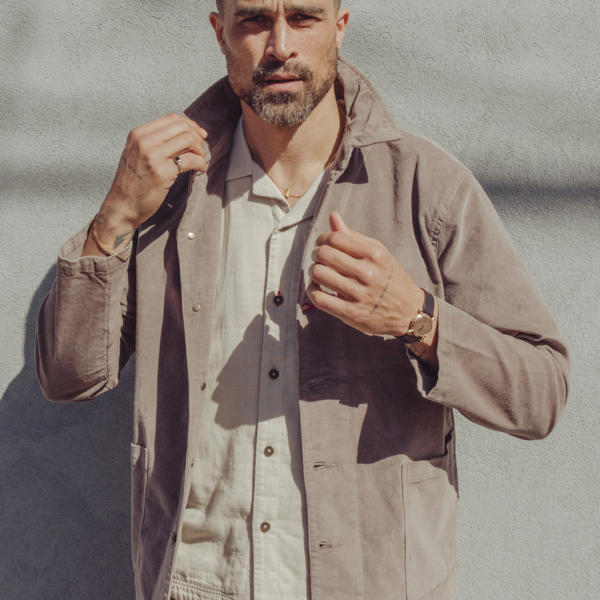 Creators Coat in Stretch Corduroy
