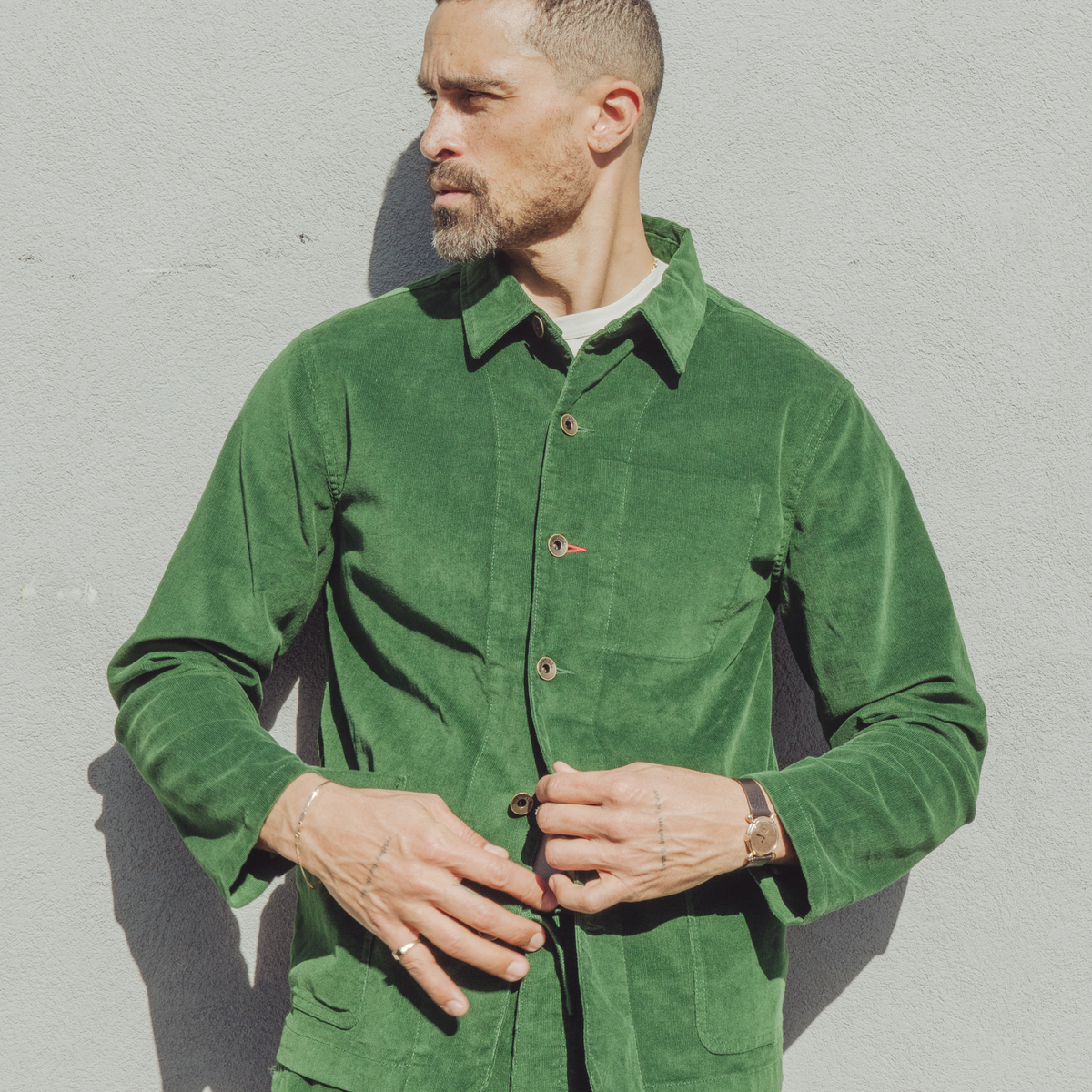 Creators Coat in Stretch Corduroy