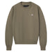 AARON LEVINE CREWNECK SWEATSHIRT - KELP