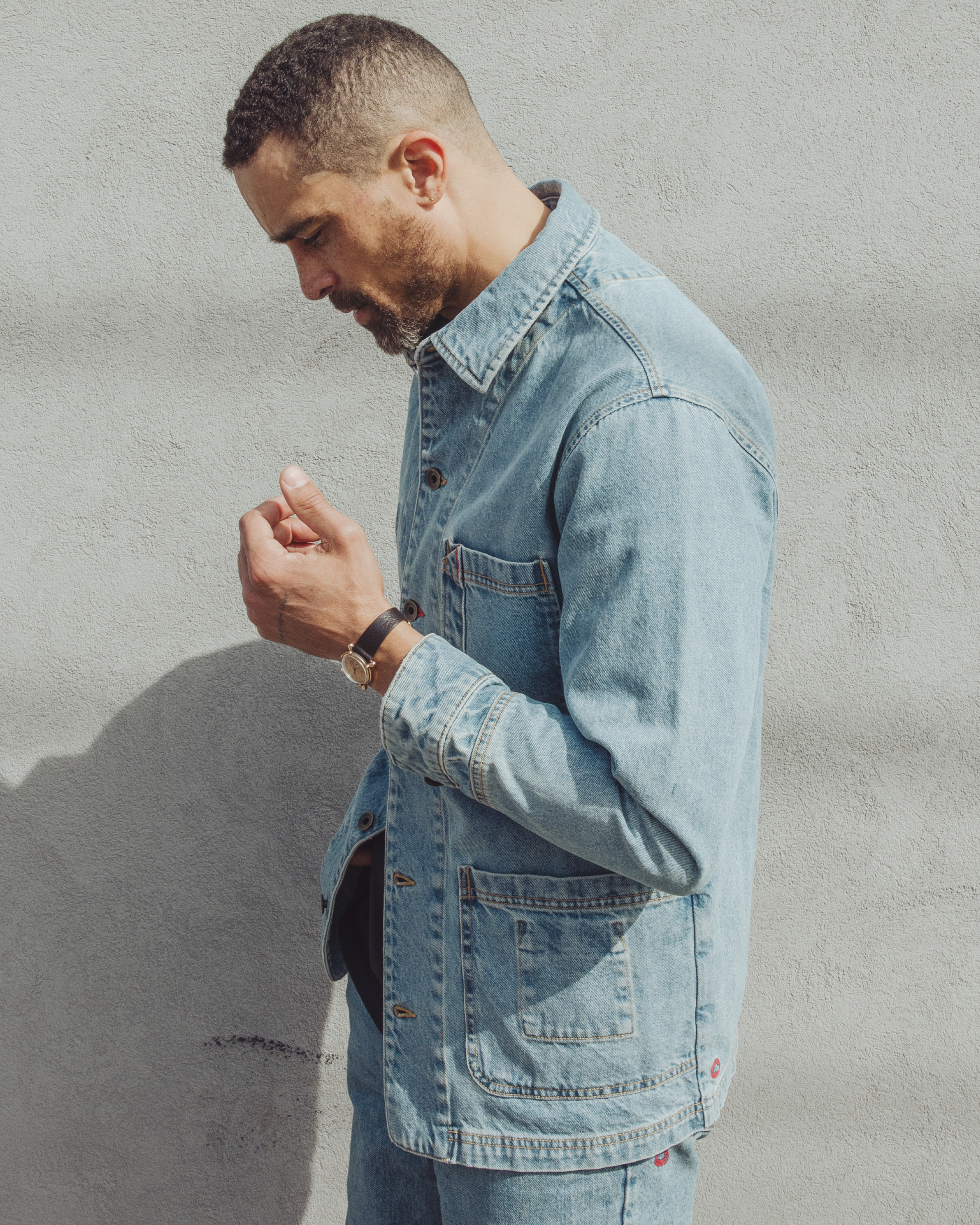 Cunningham Coat in Primo Denim