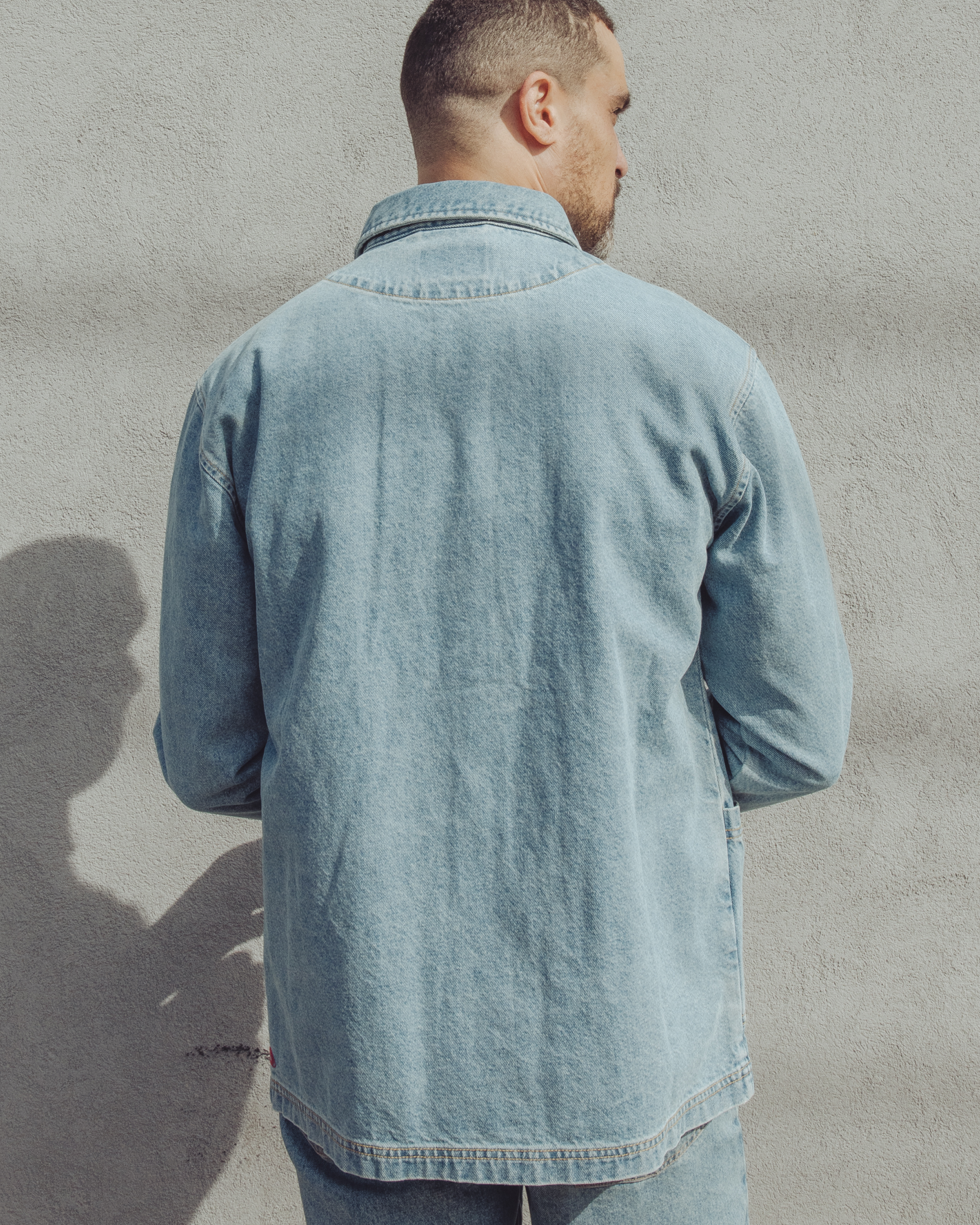Cunningham Coat in Primo Denim
