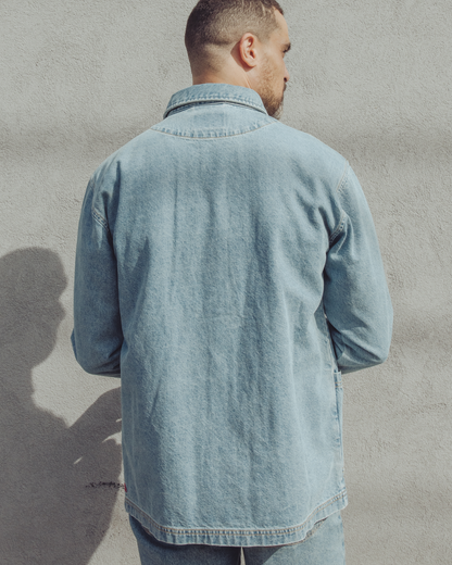 Cunningham Coat in Primo Denim