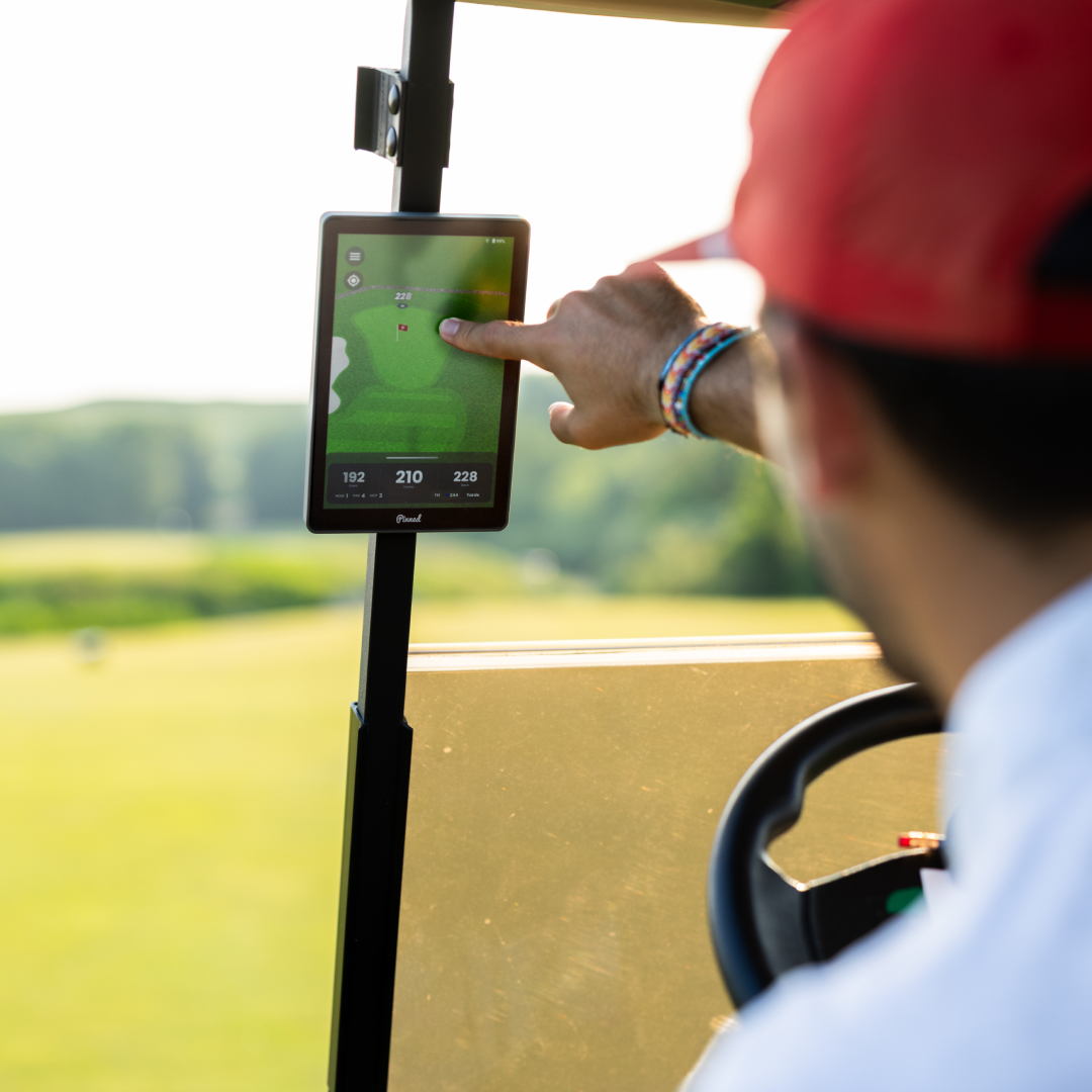 Pinned Golf The Caddie GPS Tablet