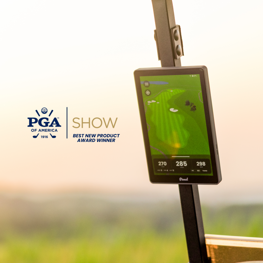 Pinned Golf The Caddie GPS Tablet