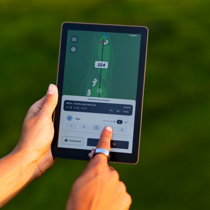 Pinned Golf The Caddie GPS Tablet