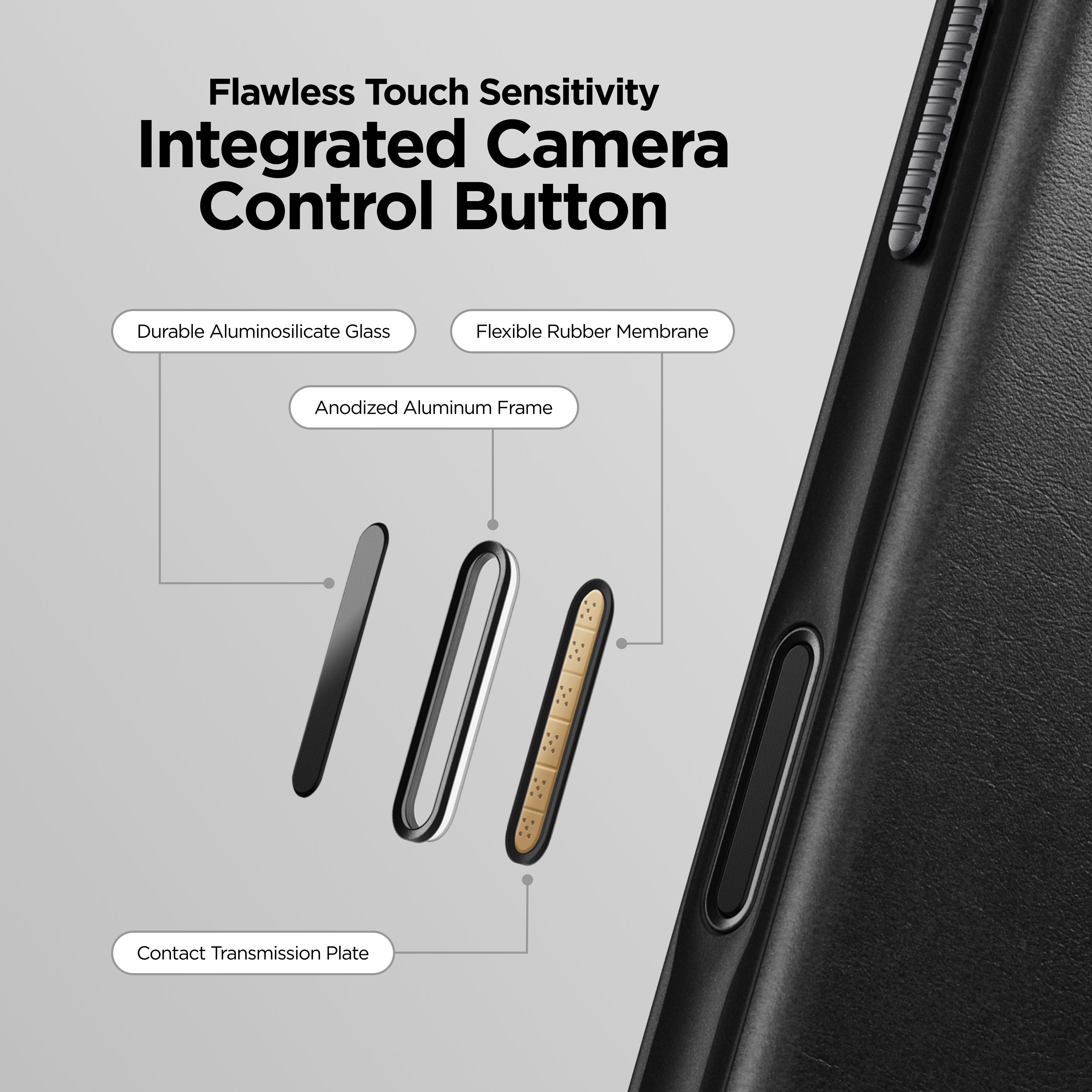 Nomad Black Horween Modern Leather Case - iPhone 17 Pro | Uncrate
