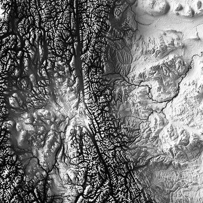 Canada Elevation Map