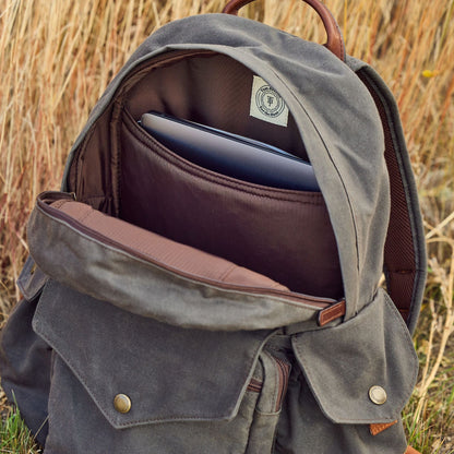 Tom Beckbe Canvas Backpack