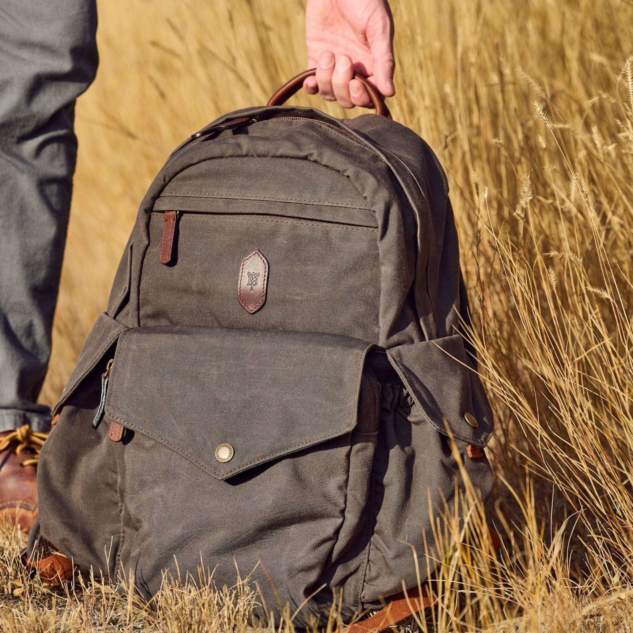 Tom Beckbe Canvas Backpack | Uncrate Supply