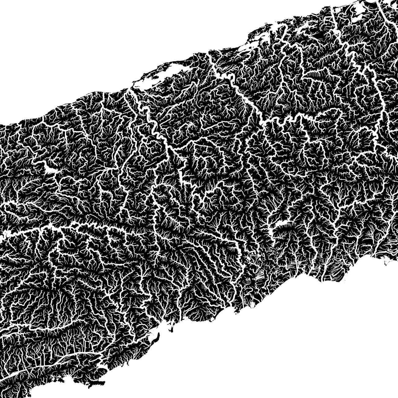 Caribbean Regional Hydrological Map