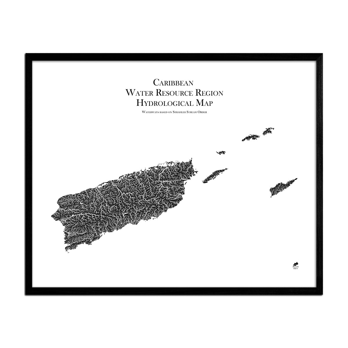 Caribbean Regional Hydrological Map