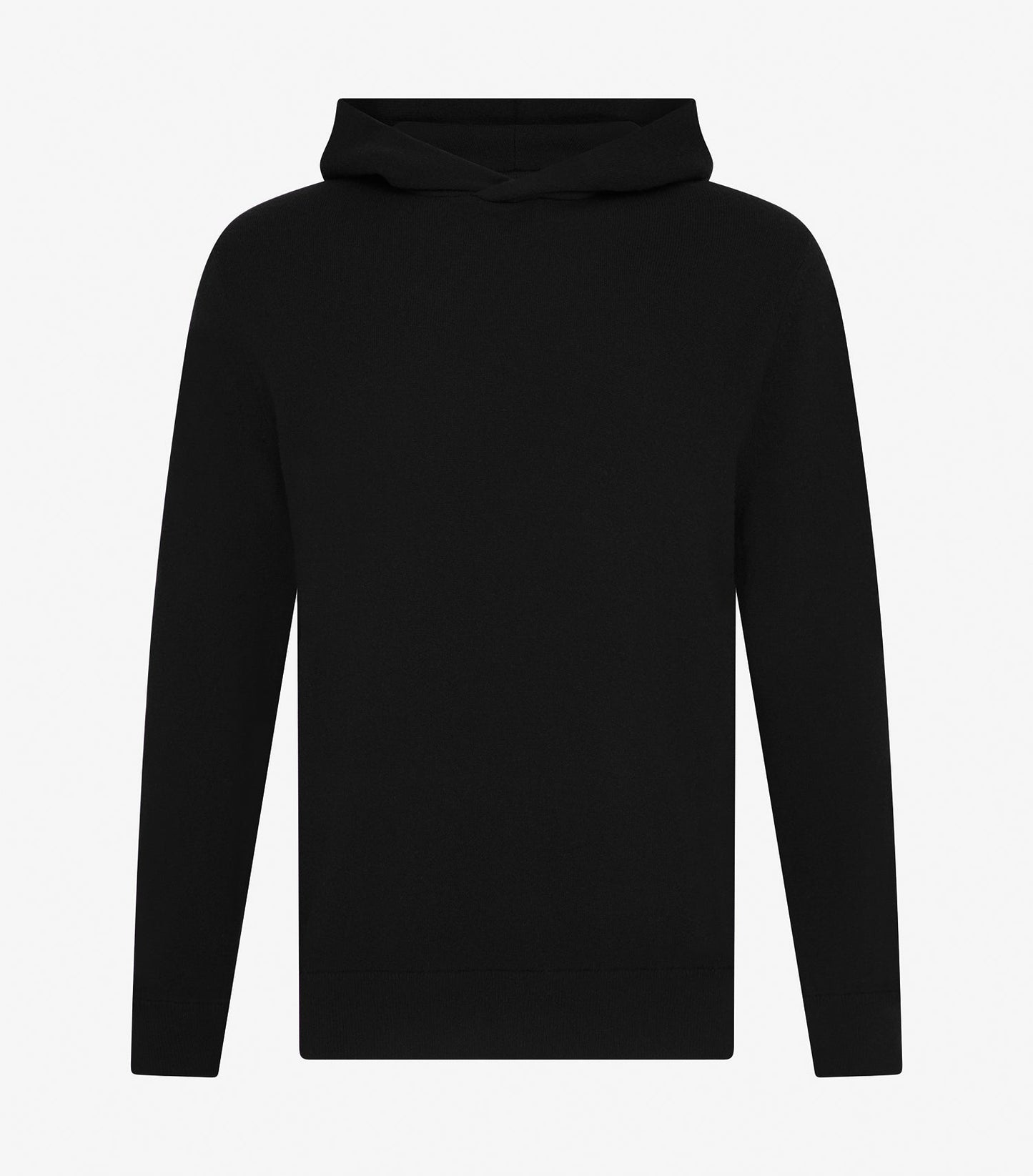 Asher Golf Sero Cashmere Hoodie Black