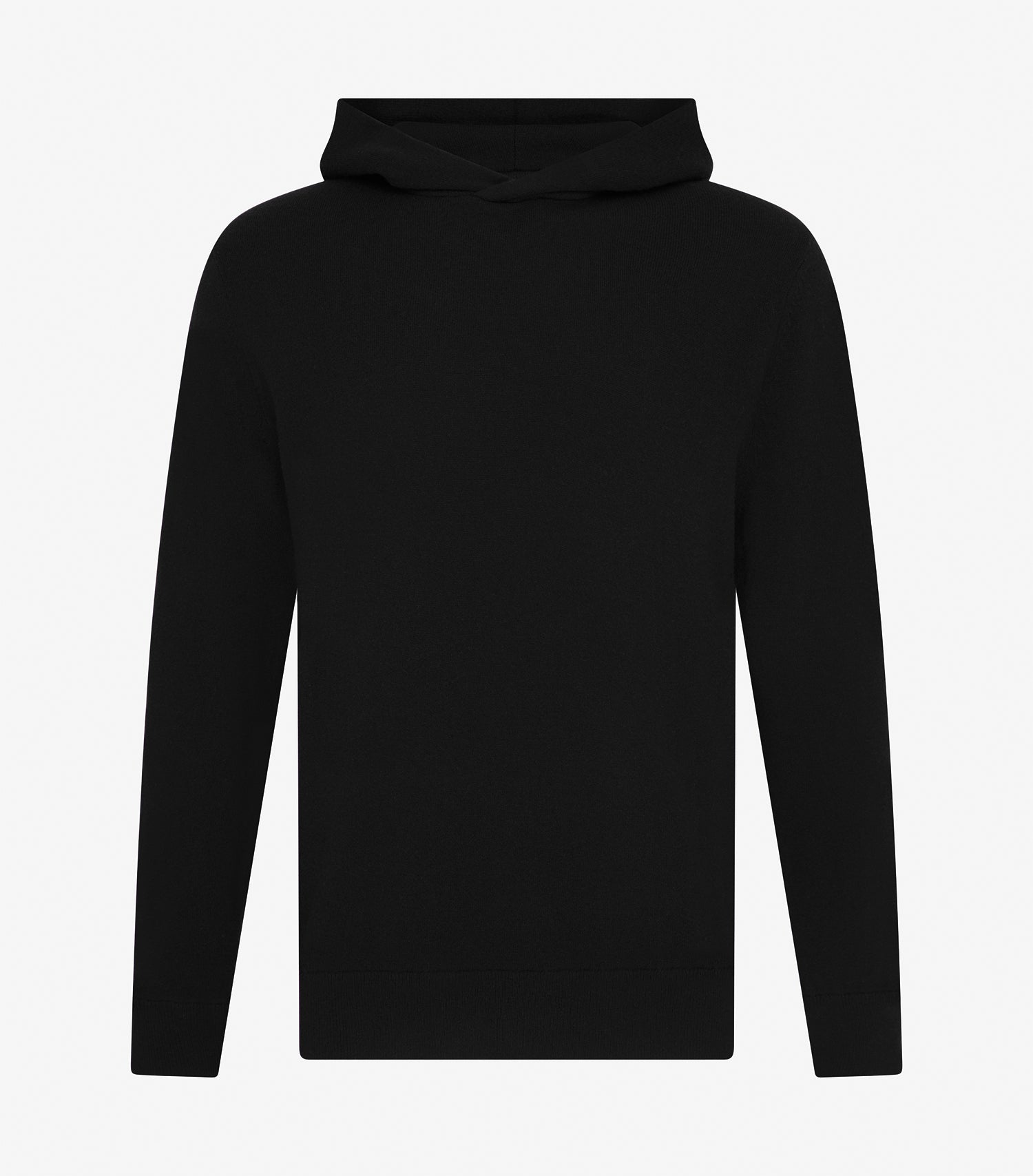 Asher Golf Sero Cashmere Hoodie Black