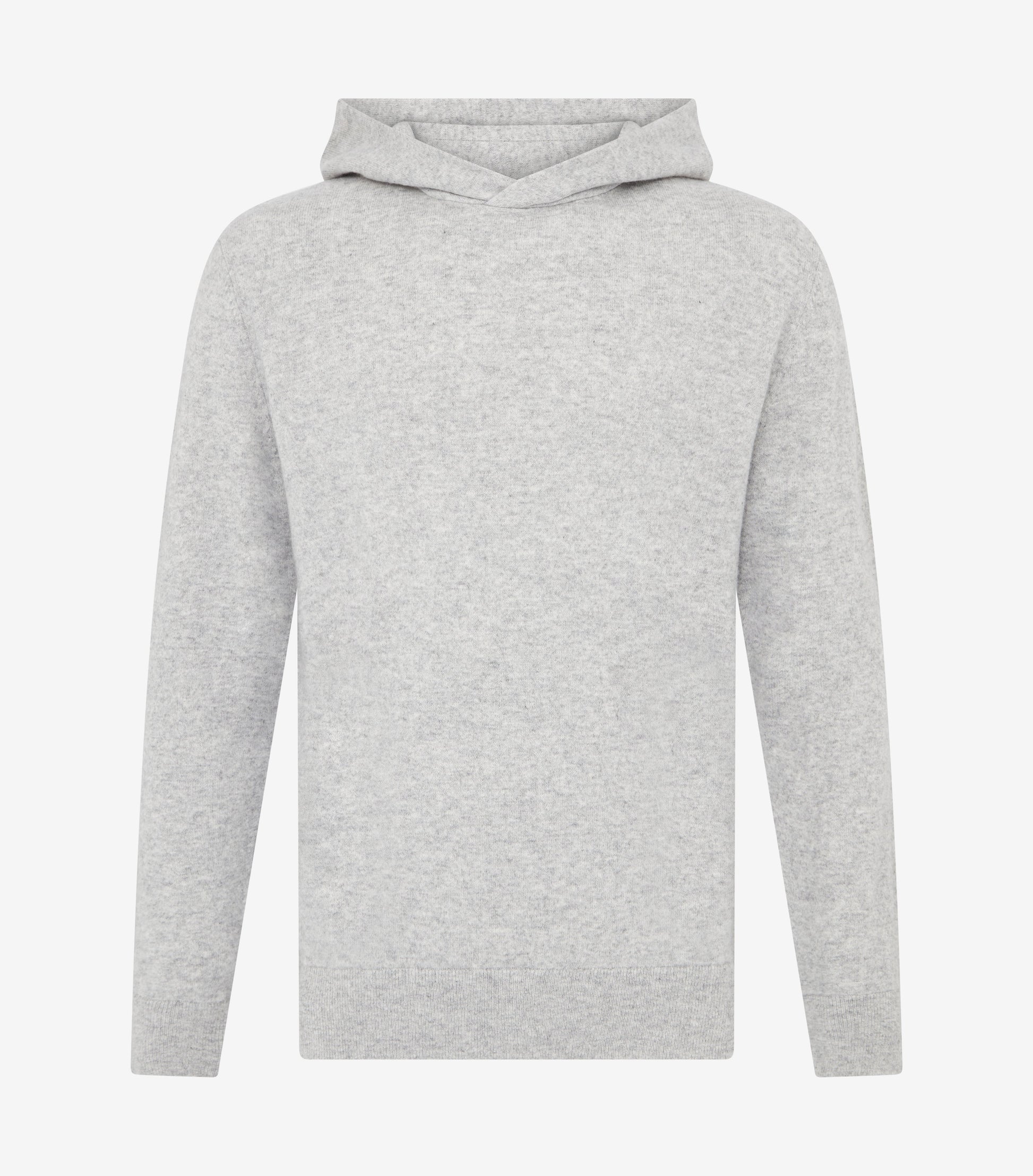 Asher Golf Sero Cashmere Hoodie Heather Grey