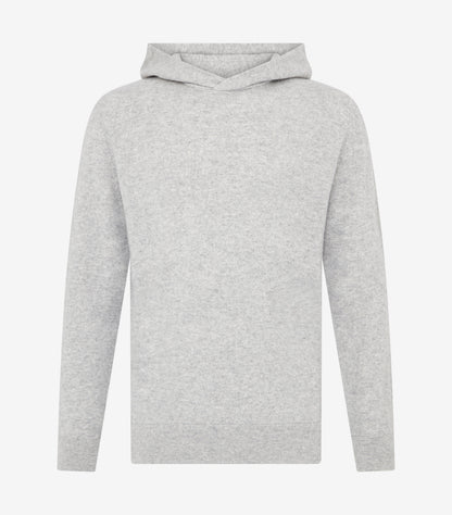 Asher Golf Sero Cashmere Hoodie Heather Grey