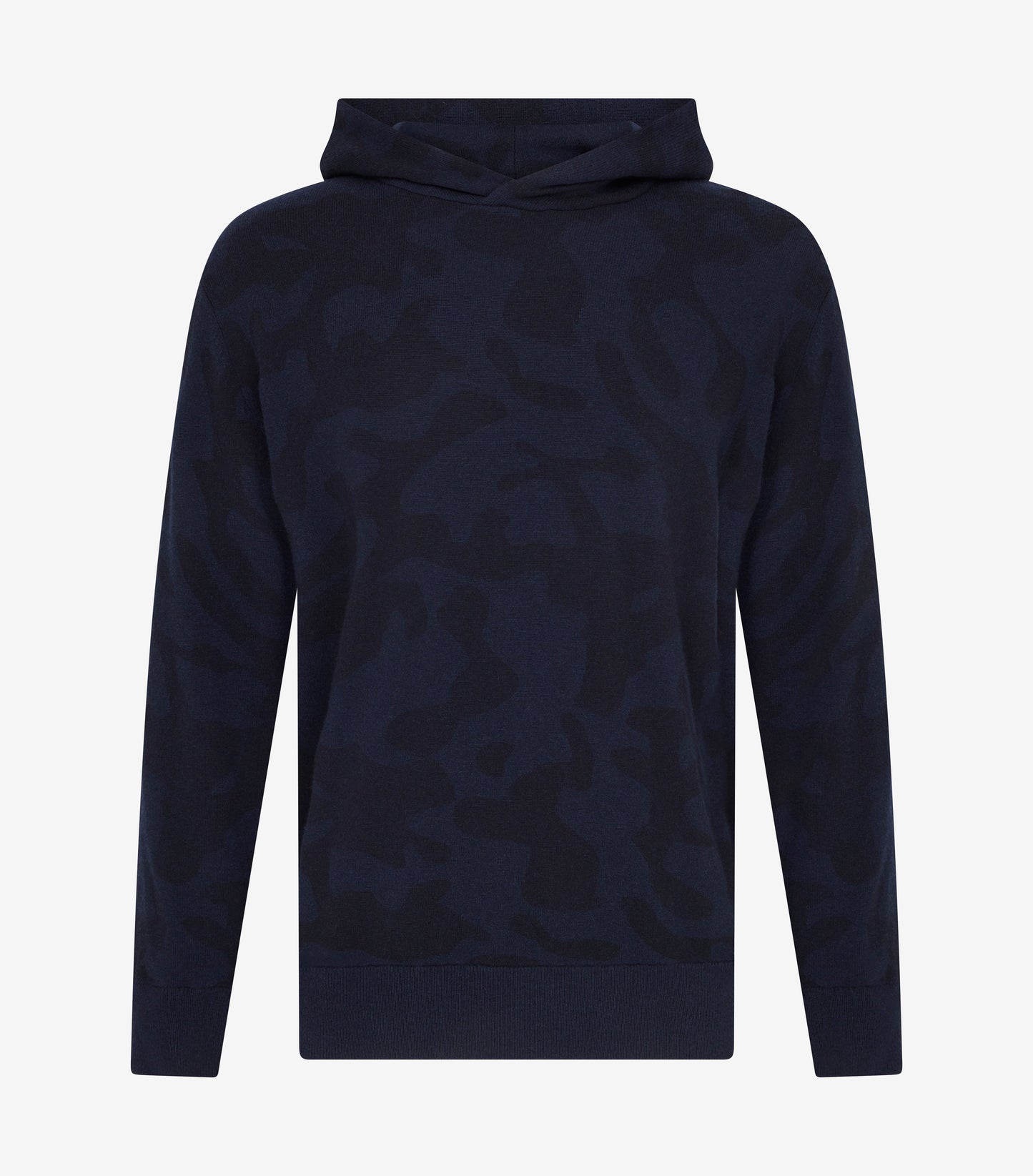 Asher Golf Sero Cashmere Hoodie Navy Camo