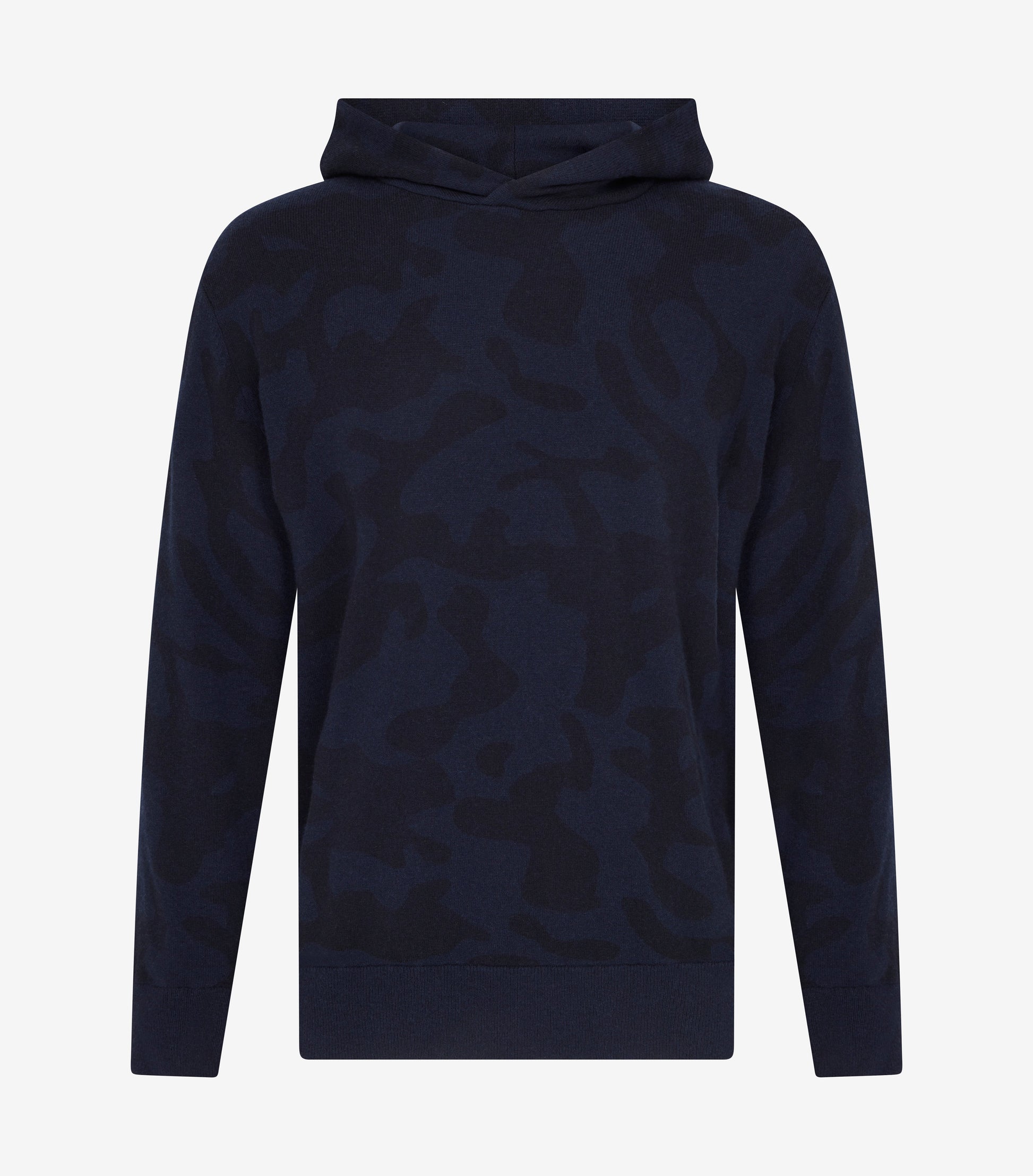 Asher Golf Sero Cashmere Hoodie Navy Camo