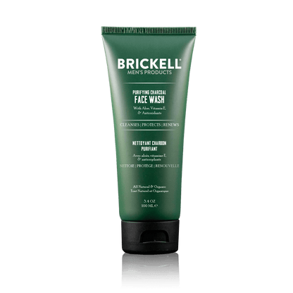 Brickell Purifying Charcoal Face Wash 3.4 oz Scented