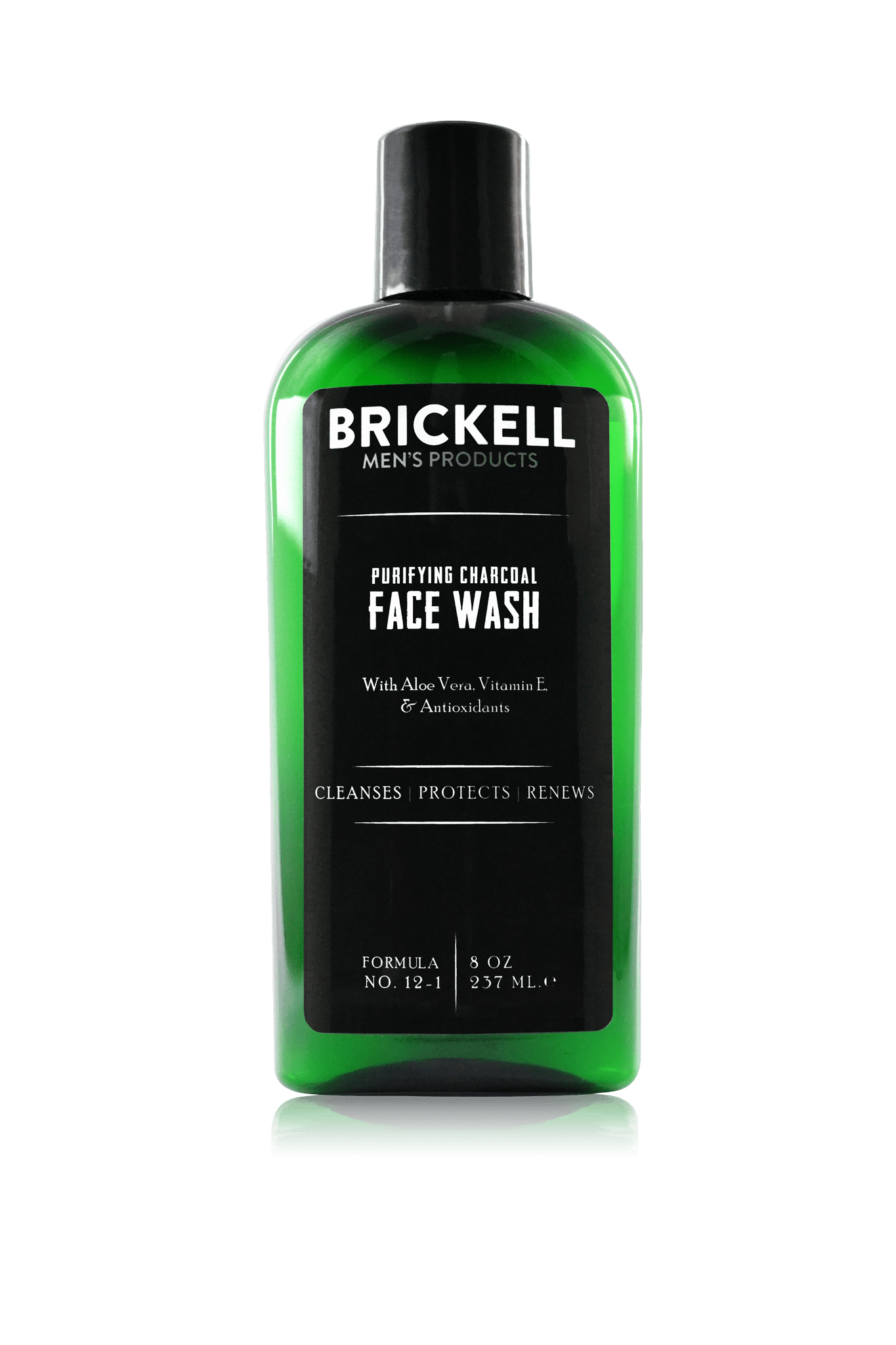 Brickell Purifying Charcoal Face Wash 8 oz
