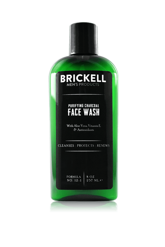 Brickell Purifying Charcoal Face Wash 8 oz
