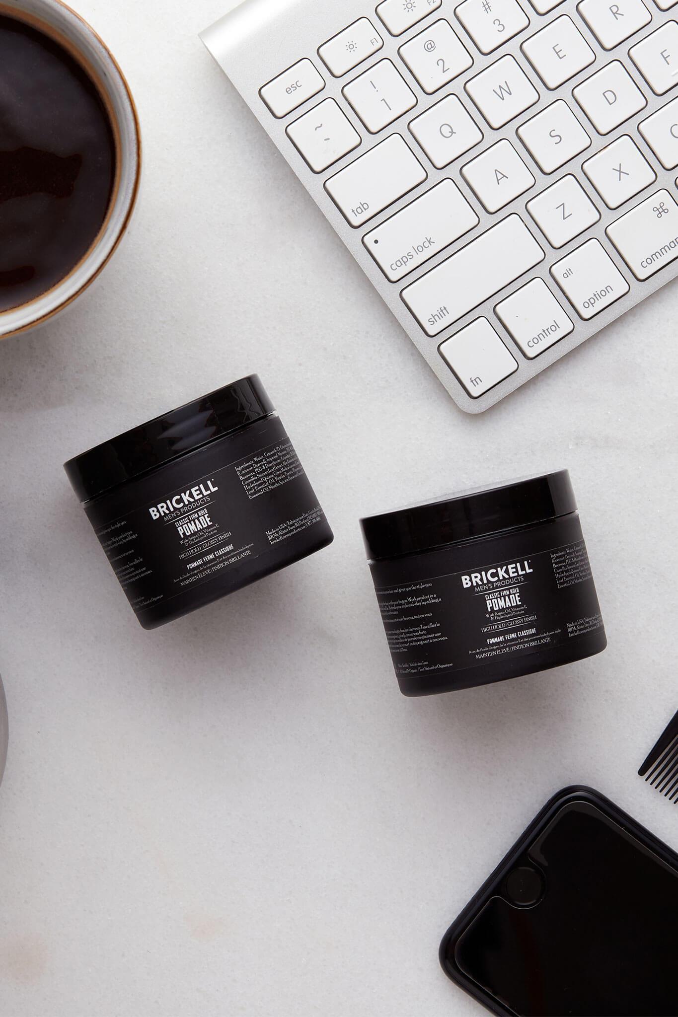 Brickell Classic Firm Hold Gel Pomade