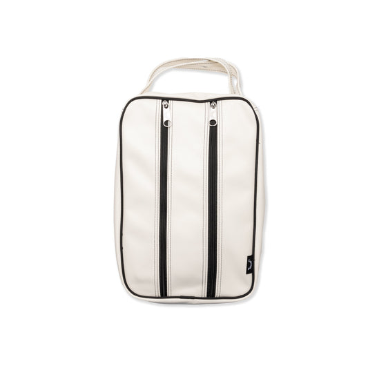 Jones Golf Classic White Shoe Bag
