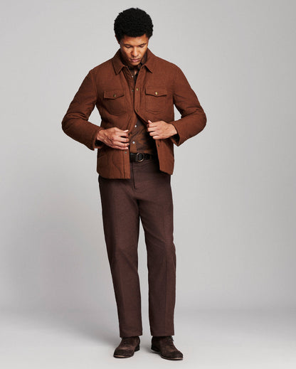 Billy Reid Onion Quilted Theo Shirt Jacket