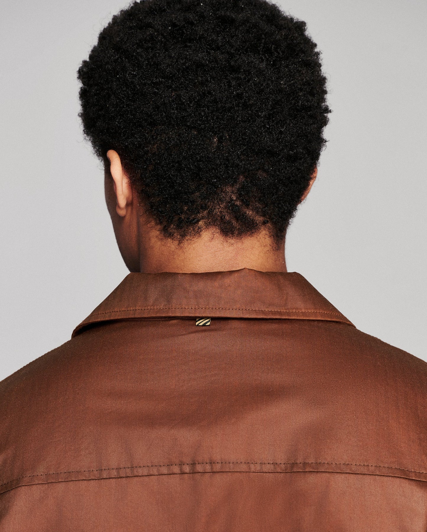 Billy Reid Waxed Herringbone Members Jacket