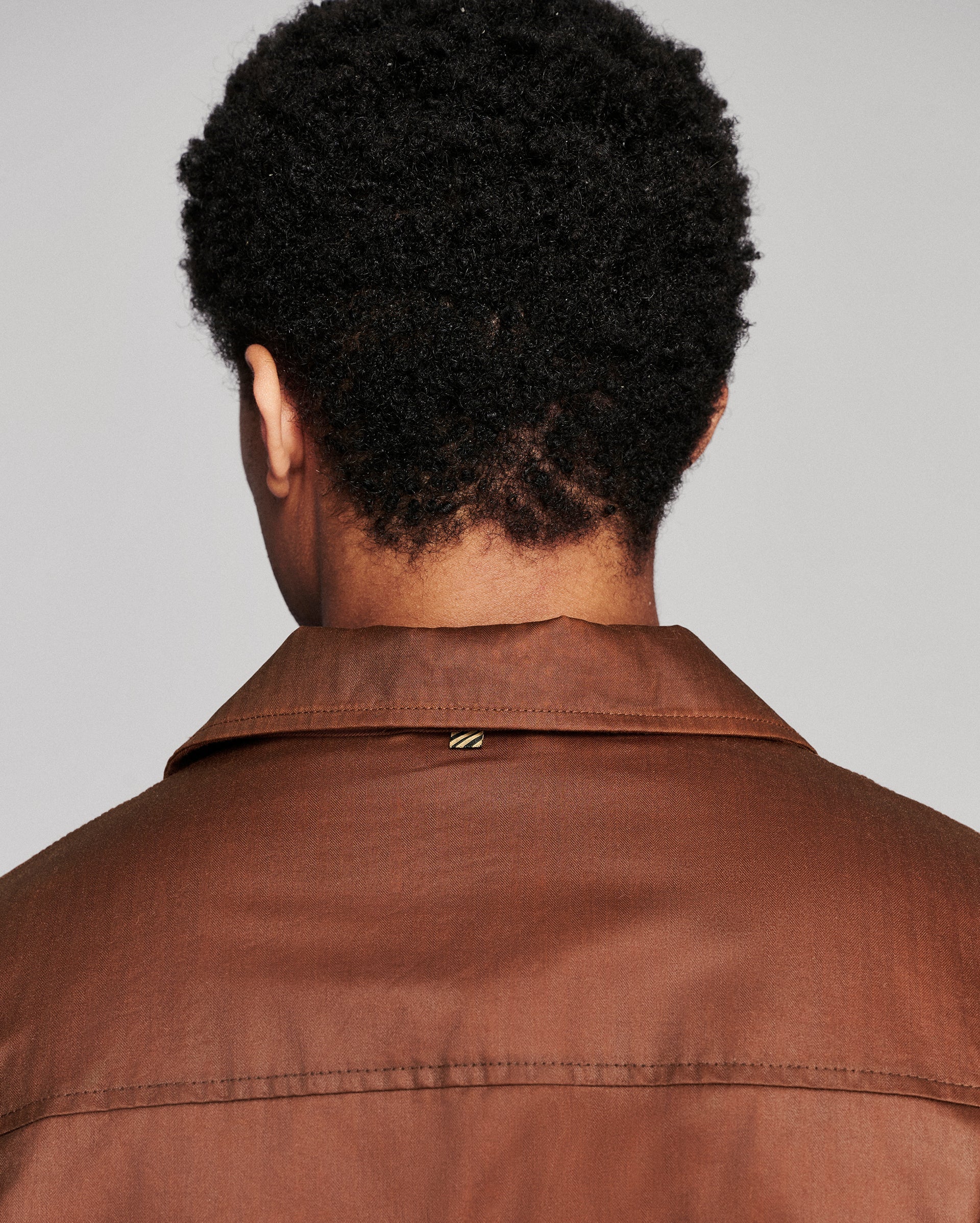 Billy Reid Waxed Herringbone Members Jacket