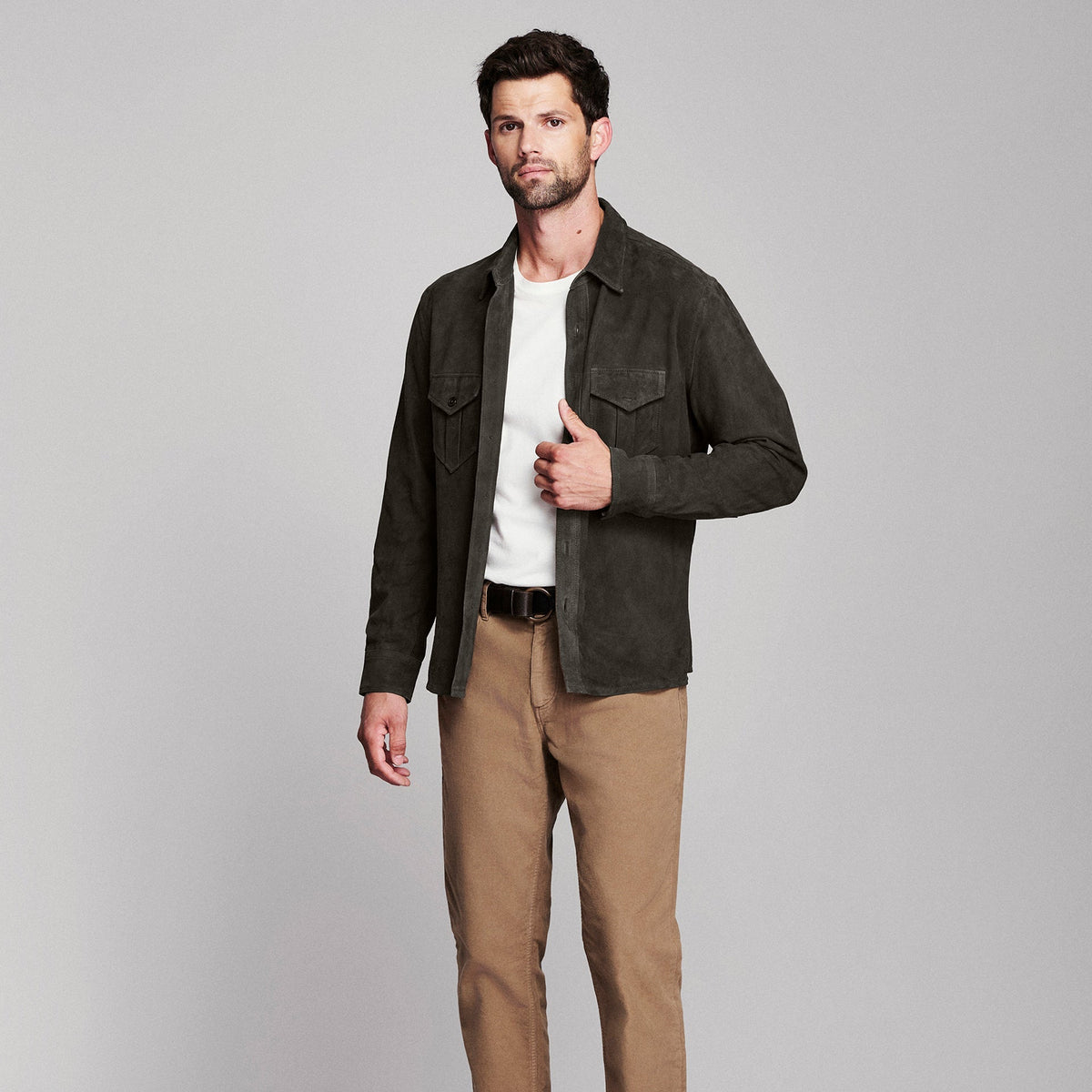 Featherweight Suede Scout Shirt
