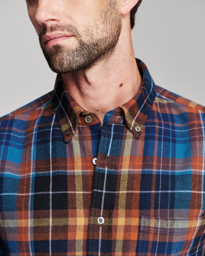 Micro Block Plaid Tuscumbia Shirt