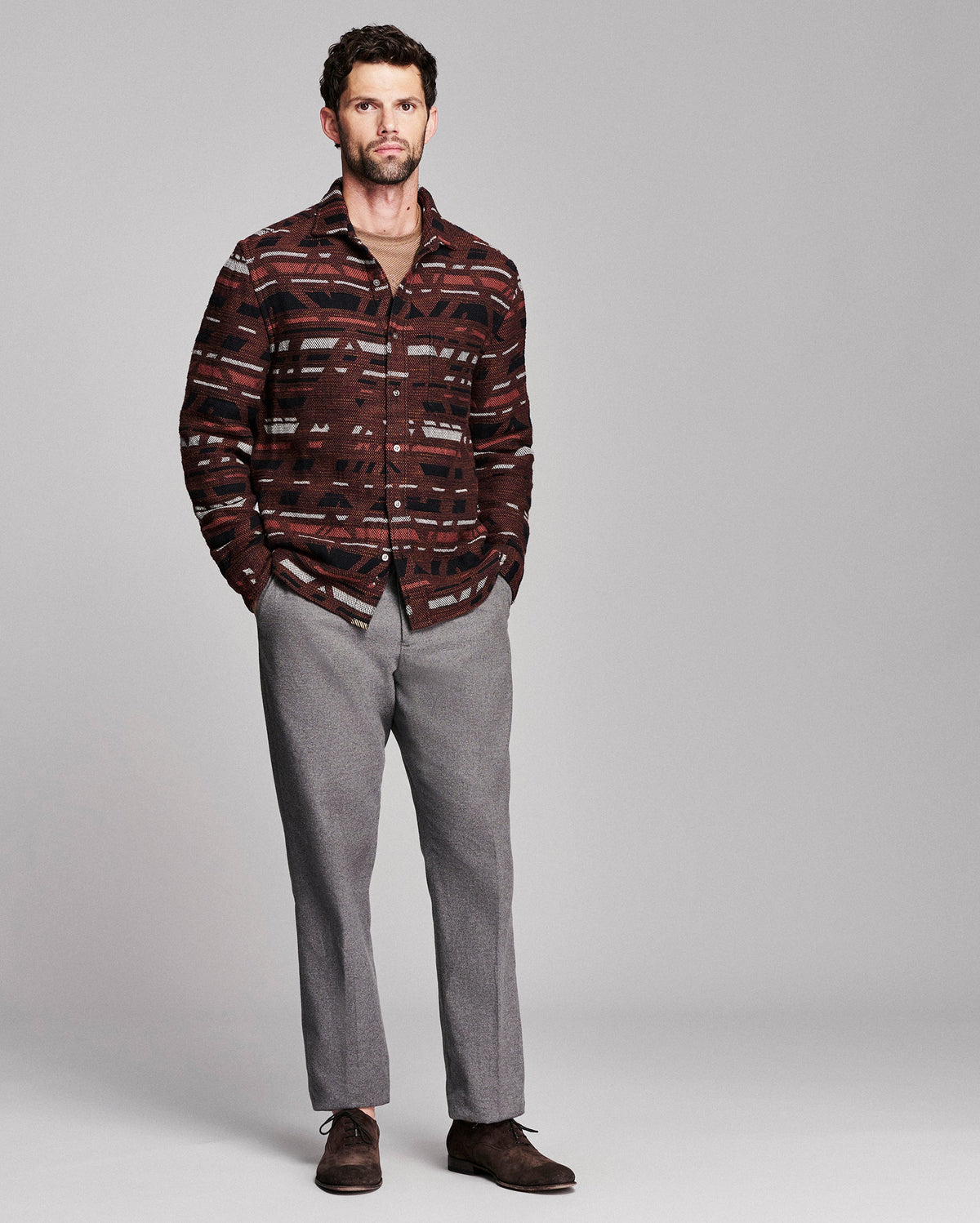 Billy Reid Archive Stripe Treme Shirt