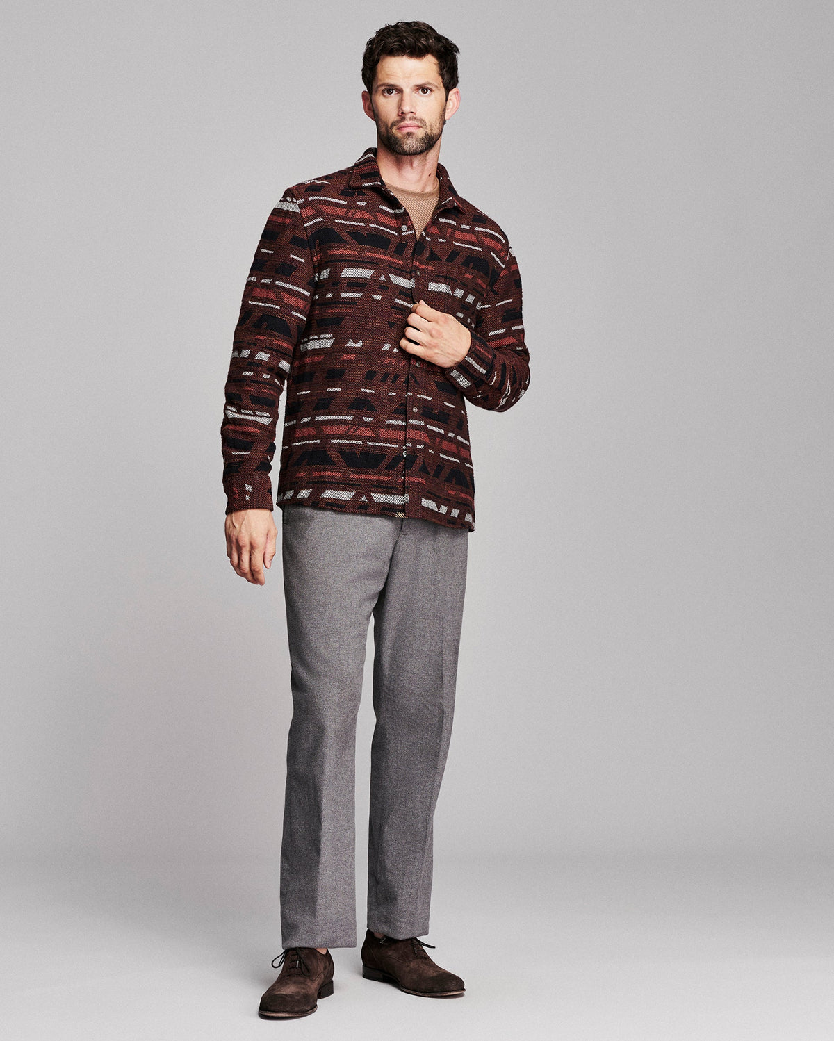 Billy Reid Archive Stripe Treme Shirt