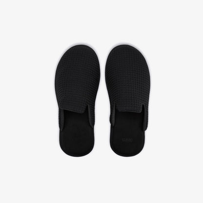 Lusso Cloud Draper Jet Black Waffle House Shoe